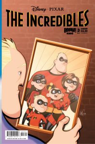 Disney/Pixar's The Incredibles: Family Matters #3 Cover by Marcio Takara