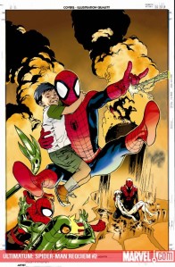 Ultimatum: Spider-Man Requiem Book Two Cover by Stuart Immonen